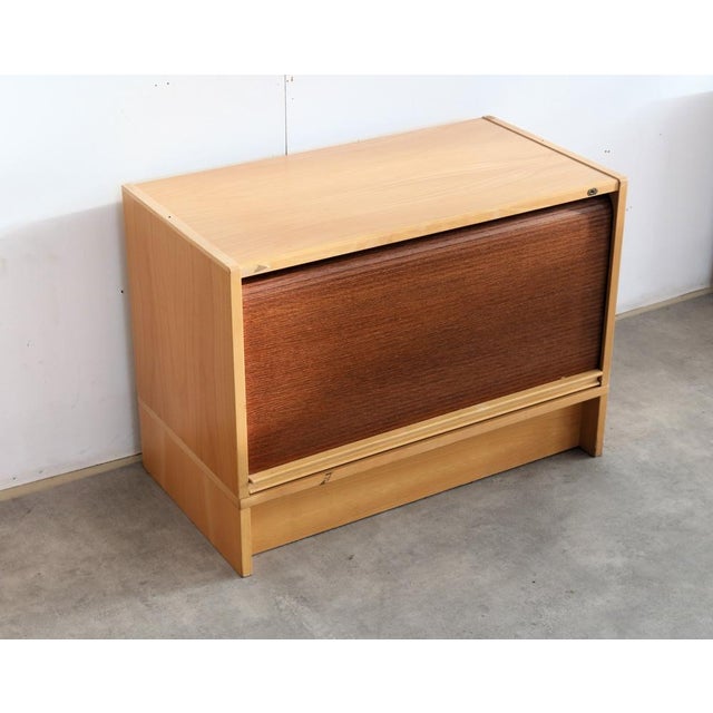 Wood Vintage Filing Cabinets from NKR, 1970s For Sale - Image 7 of 15