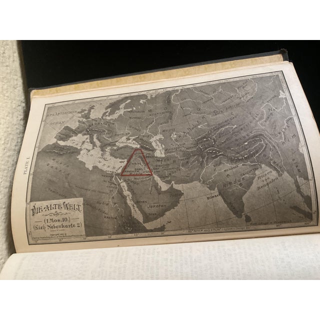 Antique Holy Bible and Scripture of the Old and New Testament in German For Sale - Image 12 of 16