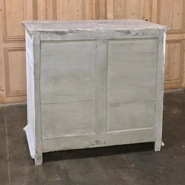 18th Century Country French Louis XVI Painted Buffet For Sale - Image 12 of 13