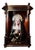 Salzillo, Our Lady of Sorrows, 18th Century, Polychrome Wood with Silver Crown in Display Case For Sale