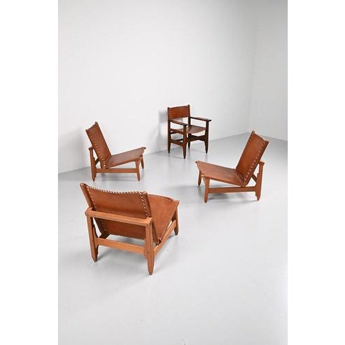 Low Chair by Werner Biermann for Arte Sano Colombia For Sale - Image 5 of 15