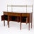 English Antique English 19th Cent George III Inlaid Sideboard W/ Removable Brass Gallery For Sale - Image 3 of 13