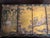Vintage Asian-Inspired Four-Panel Tabletop Folding Screen With Cranes & Bamboo Designs. For Sale In Dallas - Image 6 of 12