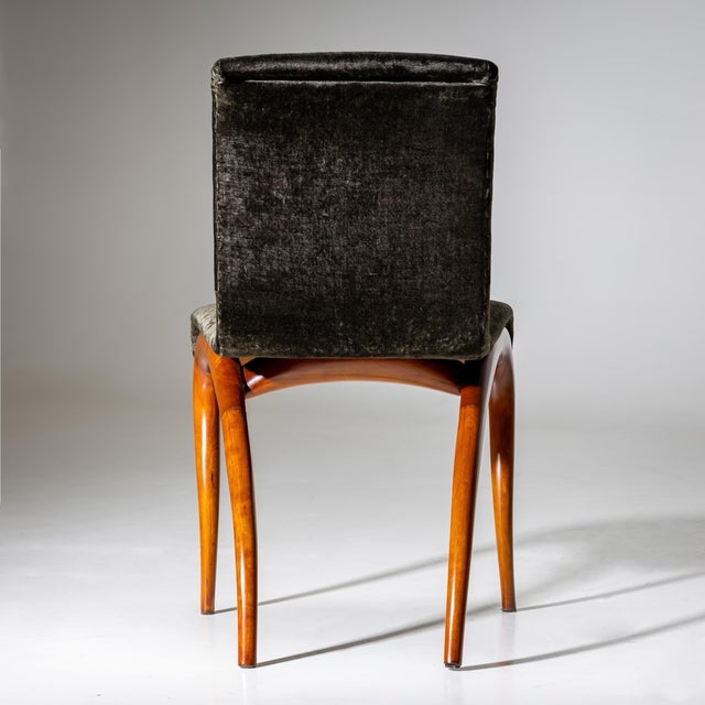 2000 - 2009 Pair of "Anxie" Side Chairs by Maurizio Marconato & Terry Zappa for Porada For Sale - Image 5 of 10