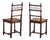Antique French Gründerzeit Chairs with Viennese Caning, 1900s, Set of 2 For Sale