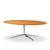 Mid-Century Modern Florence Knoll Mid Century Walnut and Chrome Dining Table For Sale - Image 3 of 7