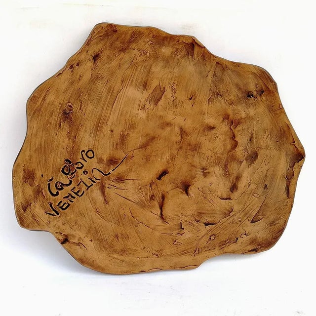 Cà d'Oro Venezia Ceramic Plaque, 1957 For Sale - Image 3 of 4