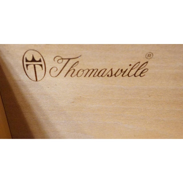 Thomasville Furniture Serenade Collection Burled Walnut Italian Neoclassical Tuscan Style 40" Armoire 21211-340 For Sale - Image 11 of 16