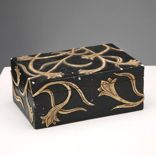 Indian Jewelry Casket in Carved Stone For Sale - Image 10 of 10