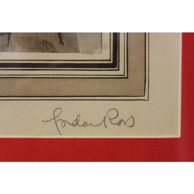 Sir Thomas J. Lipton C1931 Lithograph by Gordon Ross For Sale - Image 5 of 7