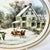 Metal Mid-Century Americana Farmhouse Currier & Ives Metal Tray - The American Homestead, Winter For Sale - Image 7 of 14