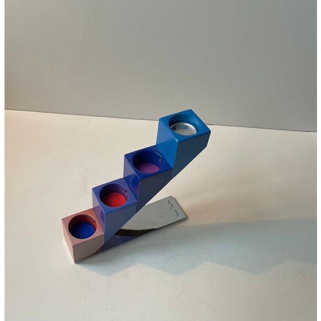 Vintage Pop Art Candleholder by Verner Panton, 1980s For Sale - Image 9 of 10