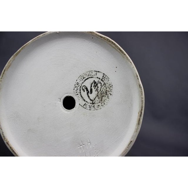 Ceramic Table Clock by Ditmar Urbach, Czechoslovakia, 1970s For Sale - Image 9 of 11
