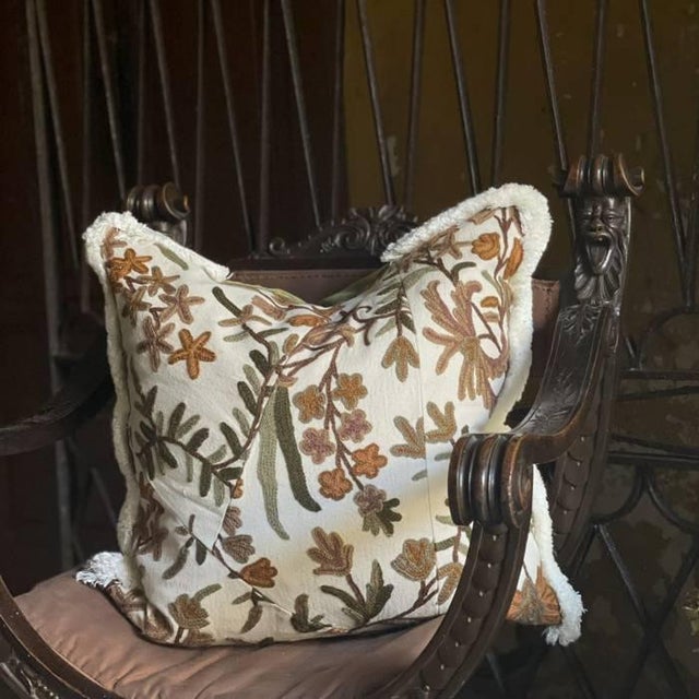 Hastin Cushion by Sohil Design For Sale - Image 6 of 7