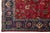 10 X 11 Handmade Vintage Tabriz Red Wool Rug With Rosette Design For Sale In New York - Image 6 of 8