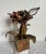 Brutalist Brutalist Copper and Brass Floral Sculpture Marked B J M 1979 For Sale - Image 3 of 11