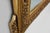 20th Century Baroque Square Giltwood Mirror, 1950s For Sale - Image 4 of 12
