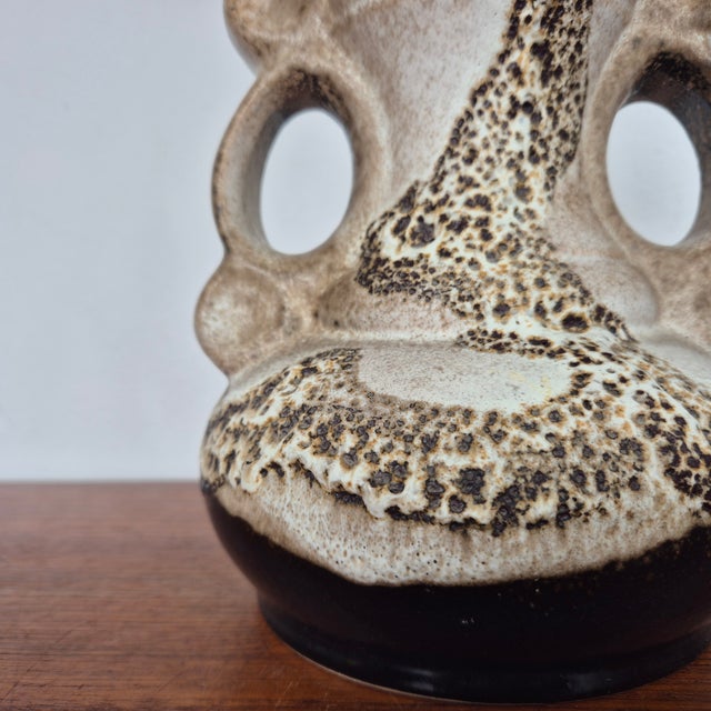 Mid-Century Ceramic Table Lamp from Steinbach, Germany, 1960s For Sale - Image 4 of 10