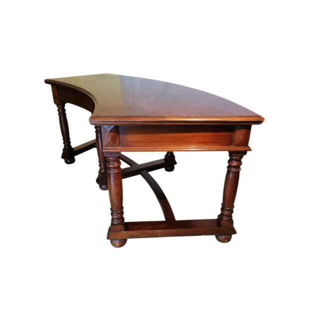 Late 19th Century Large Olde English Manor House 3-Piece Hunt Table For Sale - Image 5 of 12