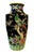 Japanese Japanese Black Enameled Bird of Paradise Porcelain Vase, Circa 1930 For Sale - Image 3 of 8