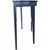 Transitional 34" Finished Vintage Single Table For Sale - Image 3 of 4