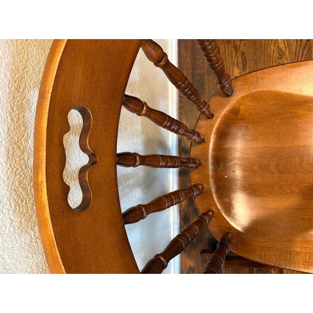 Vintage Tell City Tavern Chairs With Shepherd Casters – Set of 4 For Sale - Image 10 of 14