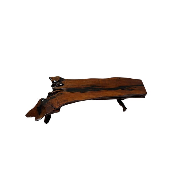 Brutalist Tree Root Coffee Table, 1970s For Sale - Image 11 of 14