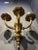 A Pair of 1940s Gilt Bronze Sconces For Sale - Image 4 of 8