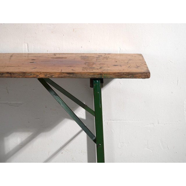 Vintage Beer Garden Table in Pine Wood, Germany, 1960 For Sale - Image 6 of 10