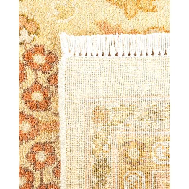 2000 - 2009 Eclectic, One-of-a-Kind Hand-Knotted Area Rug in Ivory, 8' 2" x 10' 2" For Sale - Image 5 of 8
