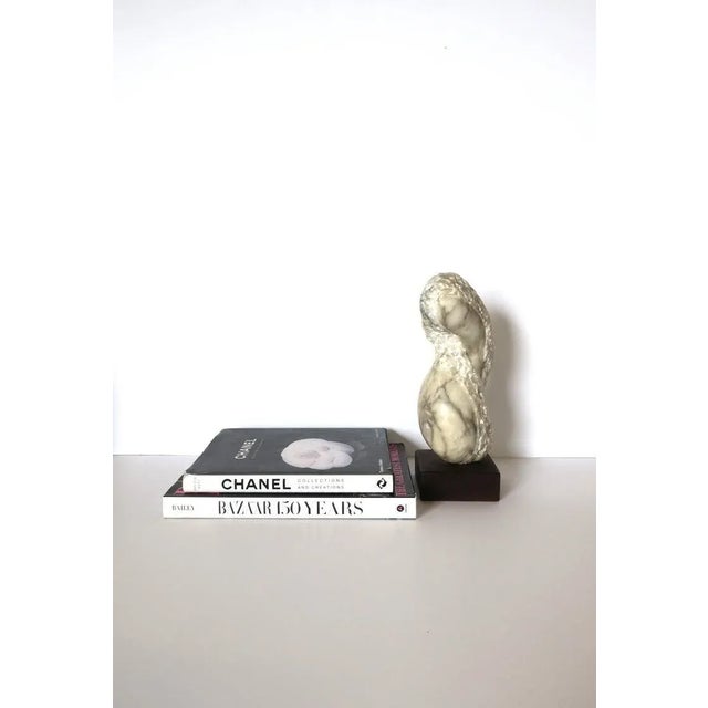 Organic Modern Alabaster Marble Sculpture For Sale - Image 10 of 12