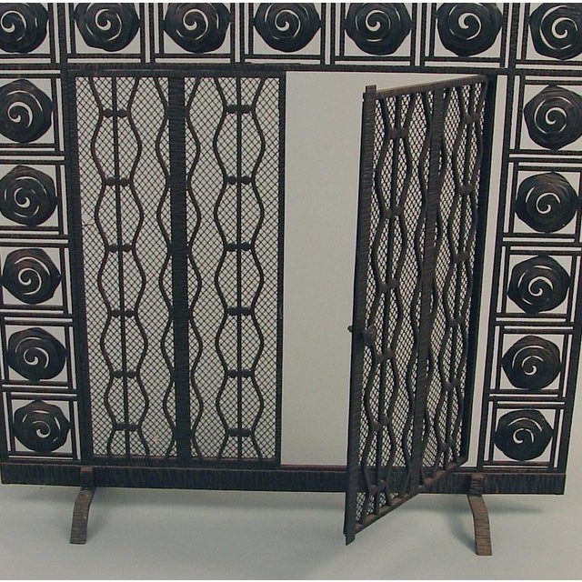 Handcrafted Wrought Iron Fireplace Screens | SH Studios