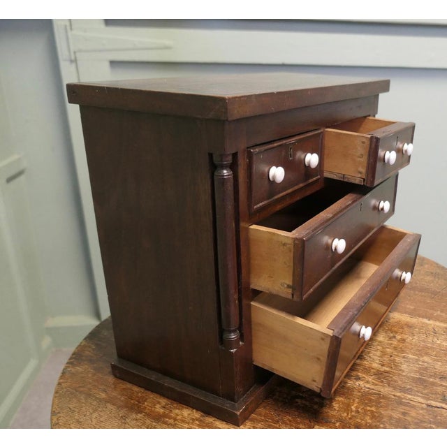 Antique Miniature Scotch Chest, 1800s For Sale - Image 5 of 8