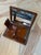 Vintage Italian Burlwood Travel Vanity Box With Mirror For Sale In Los Angeles - Image 6 of 6