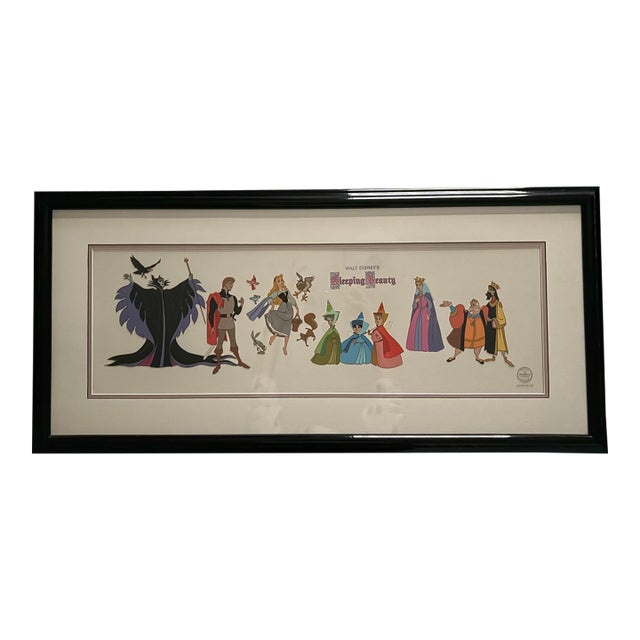 1990s Disney Sleeping Beauty Cast of Characters Limited Edition Sericel For Sale