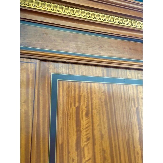 Antique Italian Neoclassical Style Armoire For Sale - Image 13 of 18