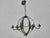 Black French Wrought Iron Globe Chandelier with Six Scrolling Arms, Circa 1900 For Sale - Image 8 of 11