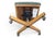 Dark Green Vintage McGuire Louis XVI Swivel-Tilt Desk Chair in Green Leather For Sale - Image 8 of 18