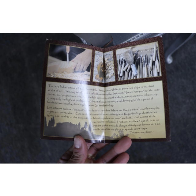 Early 21st Century Louis XV Style Cane Vanity Chair For Sale - Image 5 of 10