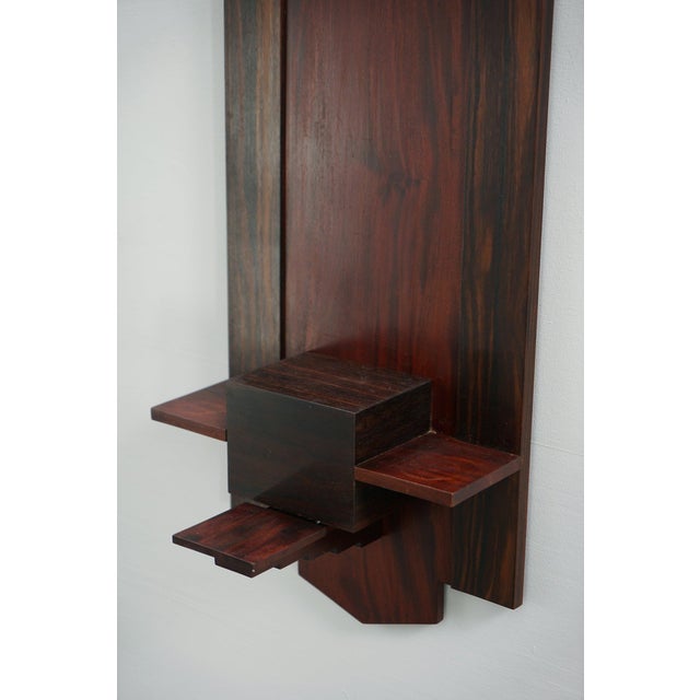 Amsterdamse School Wall Console, 1920s For Sale - Image 9 of 15