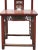 Pair Antique Chinese Blue Eye Side Chairs For Sale - Image 10 of 12