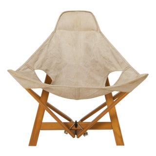 Foldable Armchair from Baroni & Pastori, 1980s For Sale