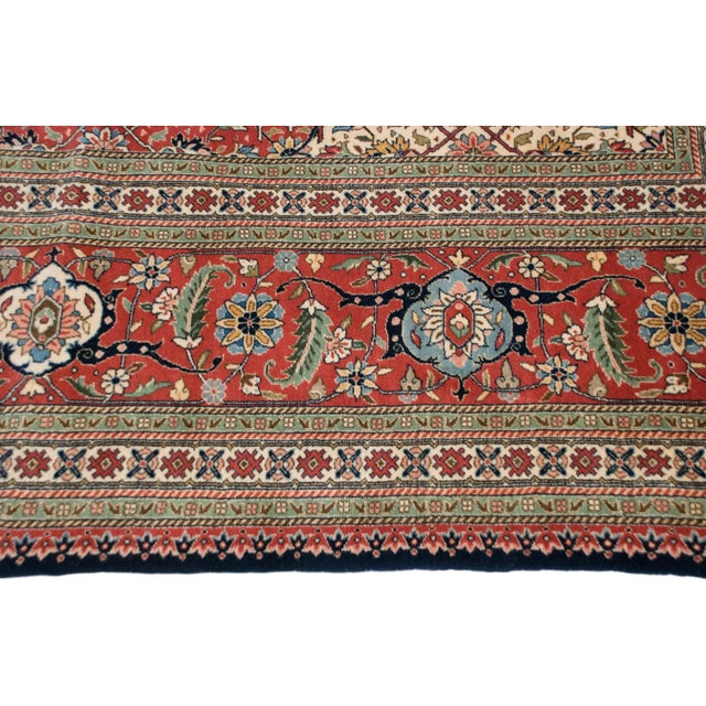 Persian Vintage Bulgarian Tabriz Design Rug - 11'10" X 18' For Sale - Image 3 of 8