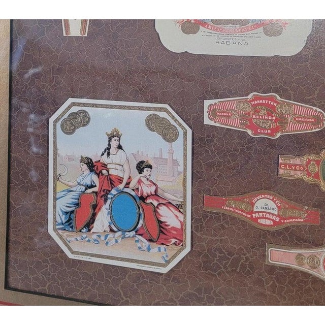 Early 20thc Cuban Tobacco Cloths/Labels Memorabilia For Sale - Image 4 of 11