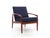 Mid-Century Scandinavian Modern Paper Knife Lounge Chair in Rosewood attributed to Kai Kristiansen for Magnus Olesen, 1960s For Sale - Image 9 of 9
