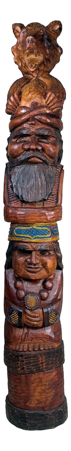 Ainu Totem Sculpture, Hokkaido, Japan, 1960s-1970s