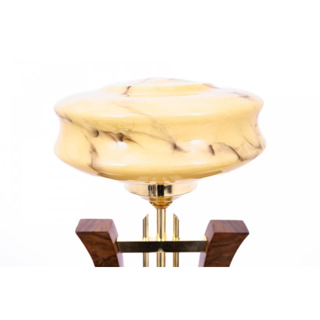 1950s Art Deco Table Lamp, Poland, 1950 For Sale - Image 5 of 8