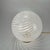 Murano Swirl Glass Globe Table Lamp from Venini, 1980s For Sale - Image 6 of 7