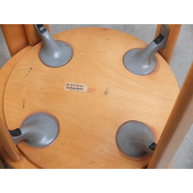 Rey Chairs by Bruno Rey for Dietiker, Switzerland, 1971, Set of 6 For Sale - Image 12 of 17