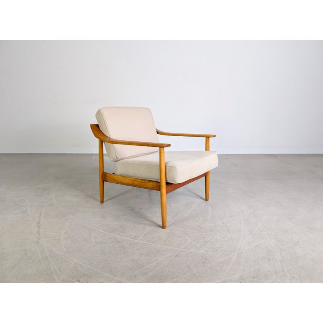 Vintage Lounge Chair in Teak from Walter Knoll For Sale - Image 5 of 9